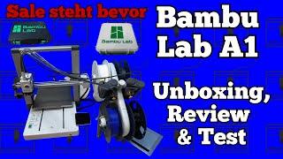 Bambu Lab A1 Combo | Perfekter Anfänger Drucker ?! | Sale steht bevor [2024]