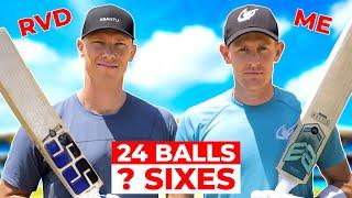 How many SIXES can WE hit in 24 balls? ft Proteas batter Rassie van der Dussen