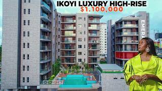 Luxury High-Rise Living in Ikoyi | $1.1M Iconic Residences with Infinity Pool & Rooftop Lounge!