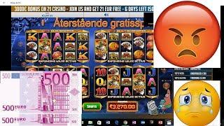 How to loose €3762 by MISSCLICK :D ONLINE SLOTS Twitch biggest fail