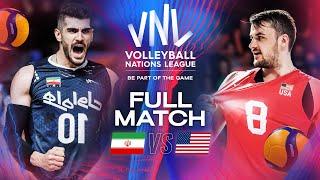 When Iran SHOCKED the USA!  - USA vs. Iran | VNL 2024 - Full Match | Week 3