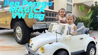 Peg Perego “MAGICA” VW Bug | 1990’s early electric ride on toy car | 1967 Corvette | Honda CT 70