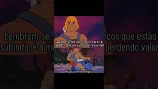 SEU DINHEIRO está DESVALORIZANDO | Inflação | Meme He-Man