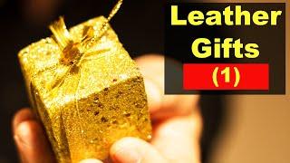 7 Leather Gift Ideas (1) | DIY & Handmade Anniversary & Birthday Gifts Leather for Men, Women