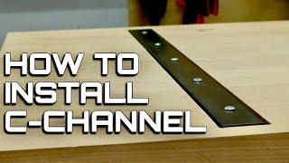 Do you NEED C Channel in a table top? | How to keep a table flat