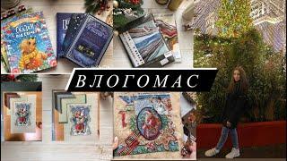 Вышивальный ВлогоМас (процессы, оформление, покупки, книги, фильмы)