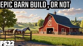 Let's build a horse barn in Wetern Wilds / Farming Simulator 22 | Episode 2