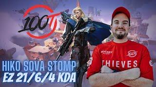 Clutch King Destroying Ranks!!! 100T Hiko Sova VOD! ft. PROD Jett