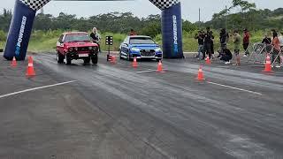 V8 ford Vs Audi RS3 who wins? #loudaddicts #dezziraceway