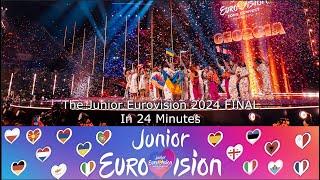 The JESC 2024 FINAL in 24 Minutes