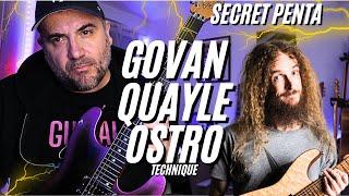 Guthrie GOVAN Tom QUAYLE Max OSTRO : Les pentatoniques  virtuoses , legato , chromatismes ,  Dorien