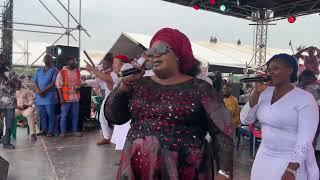 Sis. Chinyere Udoma Performs Live at Zion Closing Prayer - Ngor Okpala