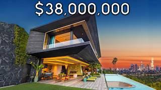 Inside a Hollywood Hills Rockstar Mansion With a SECRET NIGHTCLUB!