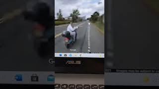 Google street view chasing a guy