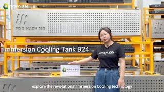 Immersion Cooling Tank B24 for Warehouse Mining & Deployment