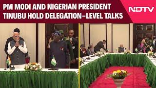 PM Modi News | PM Modi and Nigerian President Tinubu Hold Delegation-Level Talks in Abuja