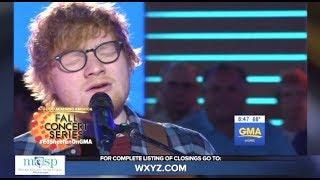 Ed Sheeran -  Perfect - GMA (LIVE)