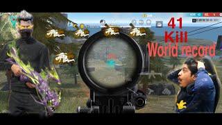 Free Fire New World Record . 41 Kill In BR Ranked Mod. All Record Break Gamplay,