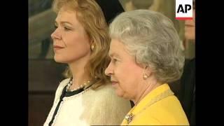 UK: LONDON: CZECH PRESIDENT HAVEL MEETS THE QUEEN