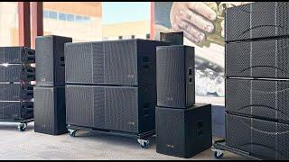 AVIATOR SERIES BY PRO DG SYSTEMS - LA 210 & 212 LINE ARRAYS, SUBWOOFERS & POINT SOURCE LOUDSPEAKERS