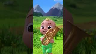 A Cat Playing a Tuba?! #cocomelon #instrument #music #nurseryrhymes #forkids #cartoons #cuteanimals