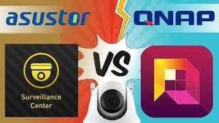 QNAP QVR Pro versus Asustor Surveillance Center NAS IP Camera Software