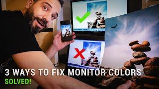 How To Calibrate Your Monitor To Edit Photos & Videos | Monitor Calibration Without Hardware