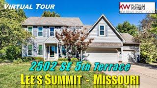 VIRTUAL TOUR 2502 SE 5th Ter Lee's Summit, MO $429,000. 4 beds, 3 1/2 baths. #realestate #leessummit