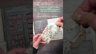 Autumn Cozy Reading Junk Journal Folio | Junk Journal Printables from Sweet Vintage Prints