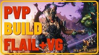 PvP Flail / Void Gauntlet Build - New World Support build S3