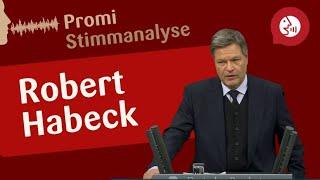 Robert Habeck Stimmanalyse