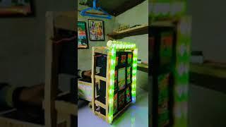 Mini Dj ka new light || DJ priya ka new look || DJ pickup with light #shorts