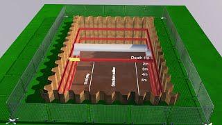 Foundation construction step by step: Part 1 of 3, Deep Excavation