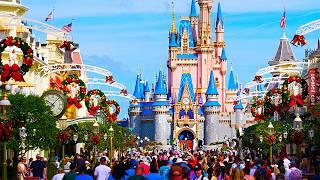 Magic Kingdom Christmas 2024 - Walkthrough, Parade & Merchandise at Walt Disney World [4K POV]