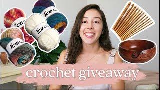 HUGE Crochet Giveaway! 30 Balls of Yarn, Hooks + More