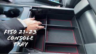 Center Console Full Size Organizer Tray for Ford F150 21-23