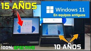  Actualiza a Windows 11 EN TU ANTIGUO PC | 100% efectivo