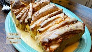 The Last Hooray of Christmas in Appalachia - Yummy Orange Cinnamon Pull Apart Bread