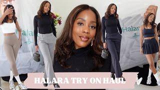 HUGE HALARA TRY ON HAUL & REVIEW | HALARA WORK PANTS & MORE | IS HALARA WORTH THE HYPE??