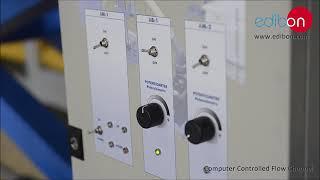 Гидроканалы (секция: 300 x 450 мм) управление с ПК  Computer Controlled Flow Channels