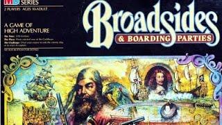 Ep. 178: Broadside And Boarding Parties Board Game Review (Milton Bradley 1984) + How To Play