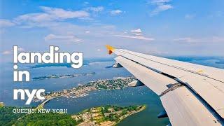 Landing in NYC's LaGuardia Airport (LGA) | NYC