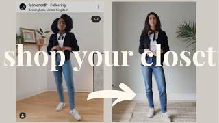 Make NEW Outfits out of OLD Clothes | Shop My Wardrobe
