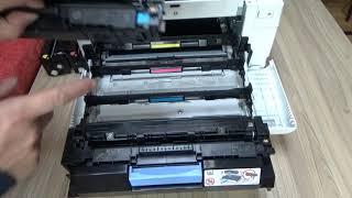 HP Color LaserJet Pro M254dw / M254nw Install / replacing cartridge