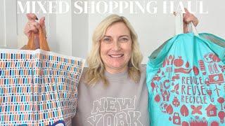 LARGE SHOPPING HAUL - B&M, HOME BARGAINS and M&S | Christmas, Home, and lots more!