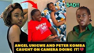 Angel Unigwe and Peter Komba Caūght on Camera Doing it Live in Bed  - See Video #nollywood