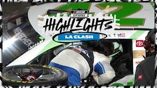 Hot tempers at halftime | Ricky Stenhouse Jr. goes inside John Hunter Nemechek's window at The Clash