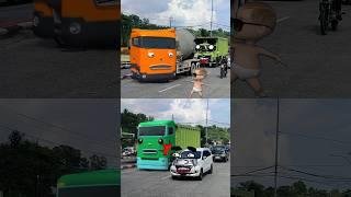 Truk Molen N Truk Pasir Joget Telolet Basuri #truck #truckdance #truckjogetlucu