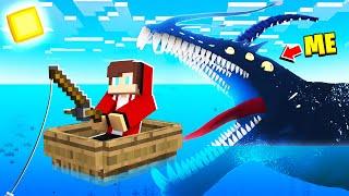 TROLLING AS LEVIATHAN IN MINECRAFT!