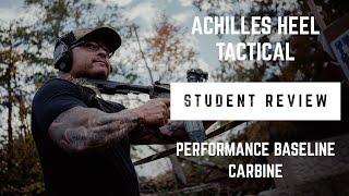 AHT STUDENT REVIEW ON PERFORMANCE BASELINE CARBINE